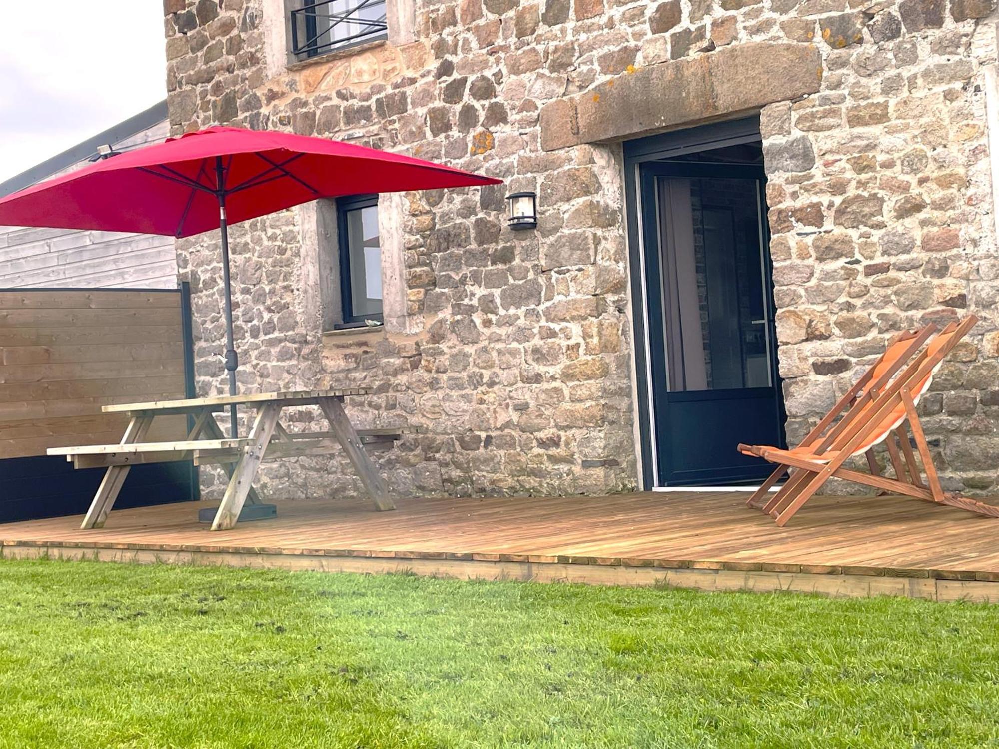 Cottage Le Phare - Le Clos De La Moriere Mont-Dol Exterior foto